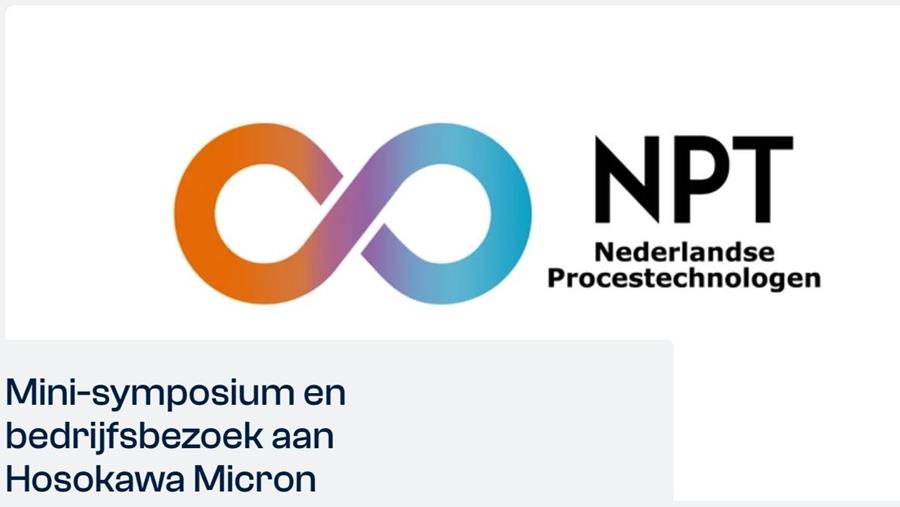 Schrijf u nu in voor Mini-symposium + bedrijfsbezoek Hosokawa Micron