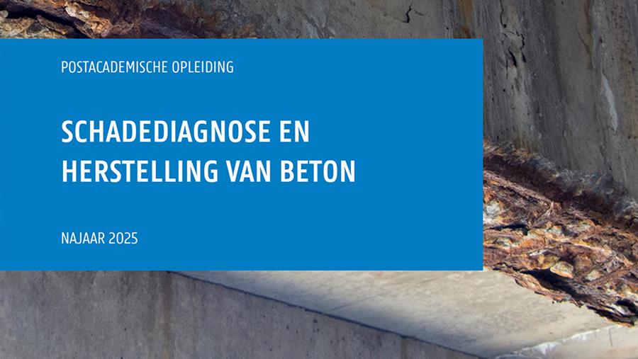 Schadediagnose en herstelling van beton najaar 2025