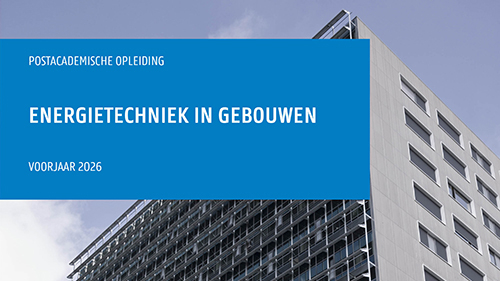 Energietechniek in gebouwen voorjaar 2026