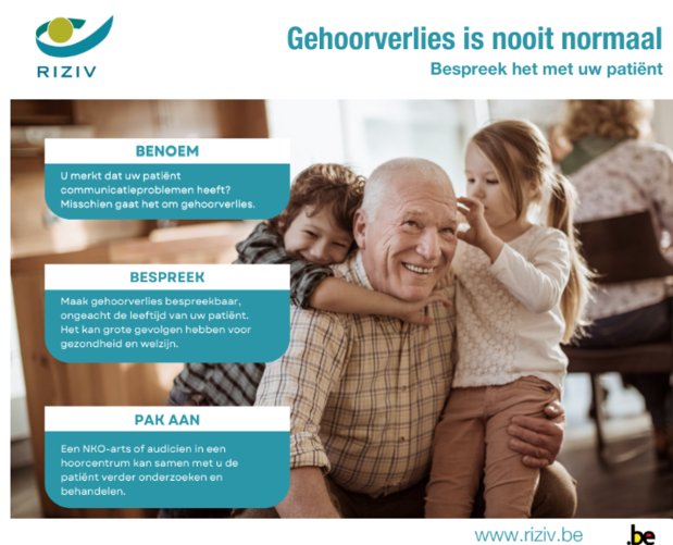 Maak gehoorverlies bespreekbaar