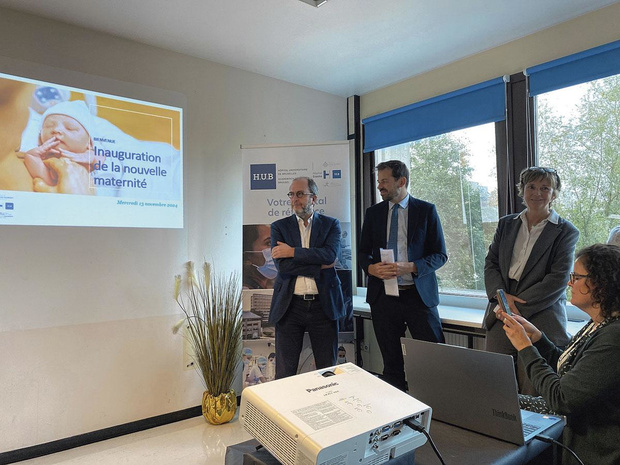 HUB: Zéro séparation à la nouvelle maternité 