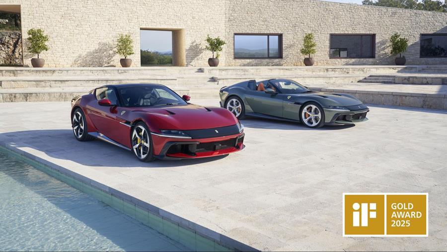 Dubbele overwinning voor Ferrari bij de iF Design Awards 2025