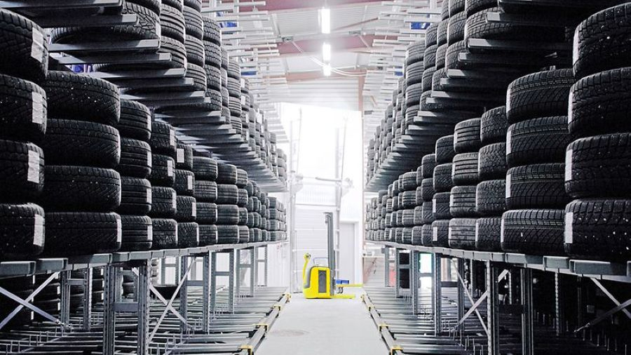 Stockage des pneus: plus qu'un simple empilage
