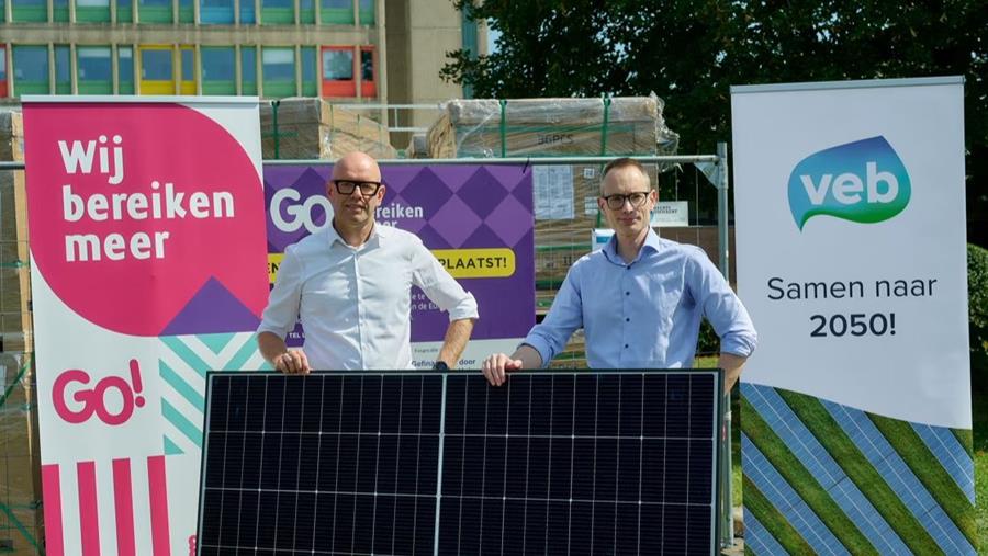 GO! en VEB voorzien meer dan 500 scholen van zonnepanelen