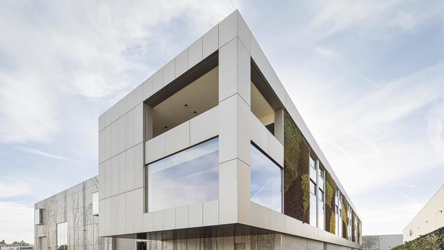 Une façade en aluminium comme déclaration de durabilité