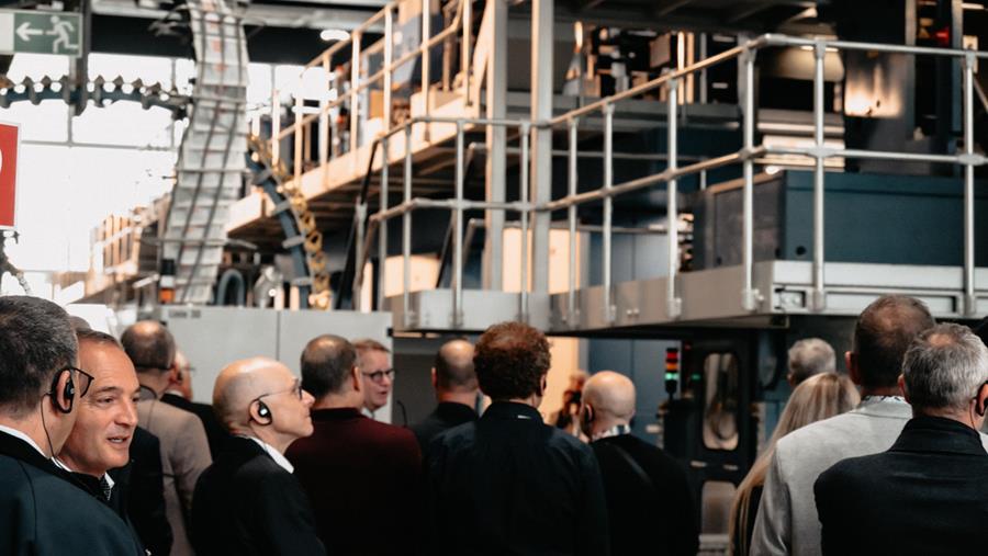 Koenig & Bauer Cortina intègre le séchage LED dans l'impression offset sans eau