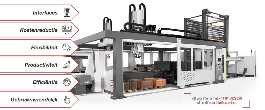 Astes4, uw partner voor de automatisering van 2D-snijmachines