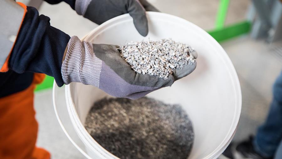 Recuperatie ultrafijn metaal uit restafval